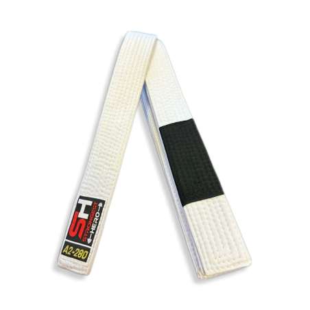 Ceinture BJJ strongest hero blanc