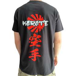 T-shirt noir de karaté Utuk Fightwear
