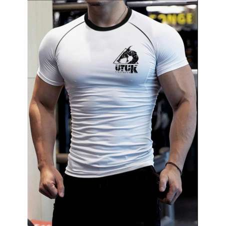 Utuk Fightwear MMA Lycra noir blanc