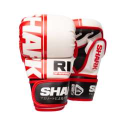 Gants MMA Shark R1 Rouge Blanc