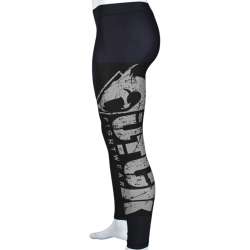 MMA Utuk lycra pantalon argent noir