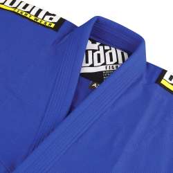 Kimono BJJ infinity Buddha bleu royal + ceinture blanche 3