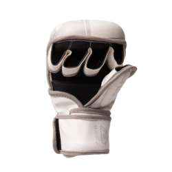 Gants MMA Shark R1 Blanc Gris 1