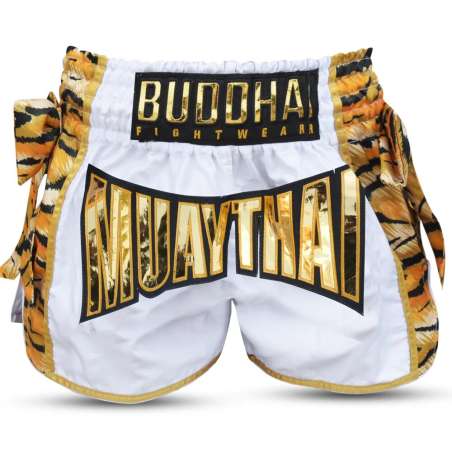 Short muay thaï traditionnel Buddha tigre