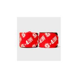 Bandages de boxe Shark F4L rouge 5 mètres 3