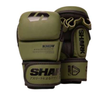 Gants MMA Shark pro combat vert