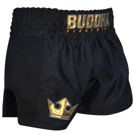 Pantalon Buddha premium muay thai noir