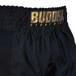 Pantalon Buddha premium muay thai noir 2