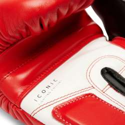 Gants de Muay Thai Leone Iconic Rouge 2