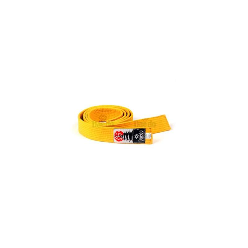 Ceinture d'arts martiaux Daedo jaune