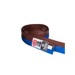 Ceinture de judo Daedo bleu marron