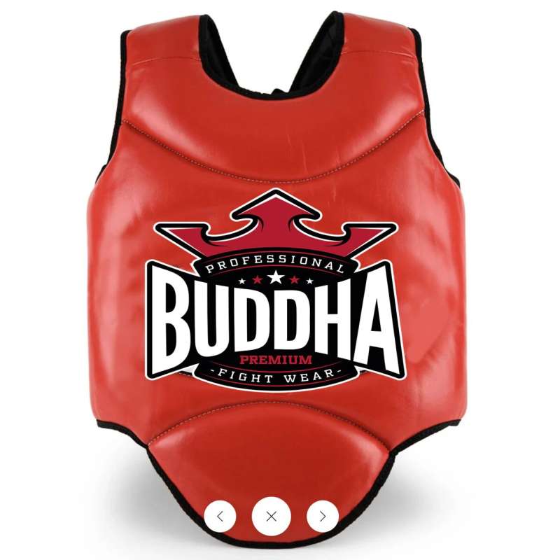 Buddha thailande amateur compétition bavette salopette rouge