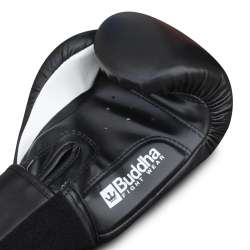 Gants de boxe Buddha couleurs supérieures noir 4