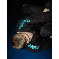 Kimono BJJ Manto X5 turquoise noir 1