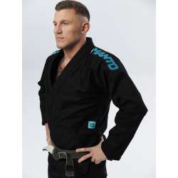 Kimono BJJ Manto X5 turquoise noir