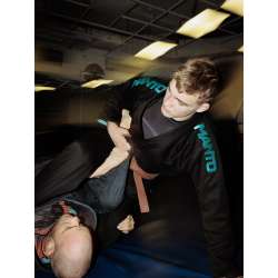 Kimono BJJ Manto X5 turquoise noir 2