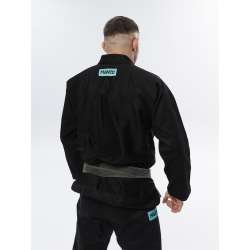 Kimono BJJ Manto X5 turquoise noir 7