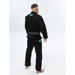 Kimono BJJ Manto X5 turquoise noir 8