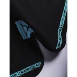 Kimono BJJ Manto X5 turquoise noir 10