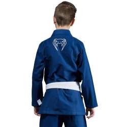 Kimono BJJ pour enfants Venum contender bleu 1