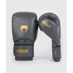 Gants de boxe Venum contender 1.5 gold grey 2