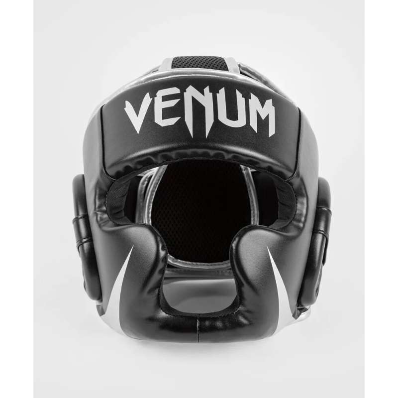 Casque de boxe Venum challenger noir et argent