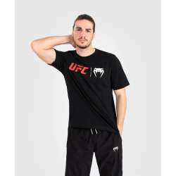 T-shirt classique UFC Venum noir rouge 3