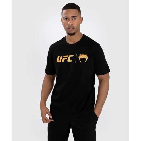 Venum - T-shirt classique UFC noir et or