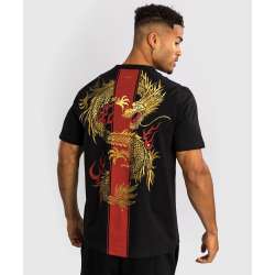 Venum x tekken 8 Marshall Law t-shirt noir rouge or