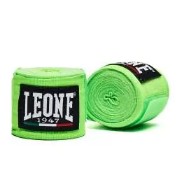 Bandages boxe Leone (vert lime)