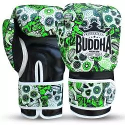 Gants kick boxing Buddha mexican (vert)