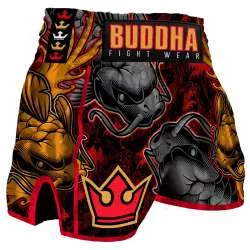 Shorts muay thai Buddha rétro koi