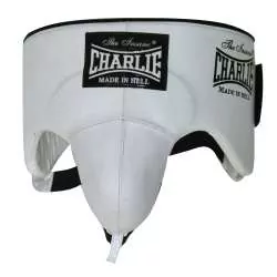 Coquille boxe professionnelle Charlie blanc