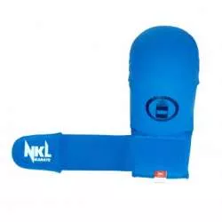 Gants de karate NKL bleu (sans doigt) 1