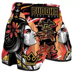 Shorts Buddha kick boxing geisha