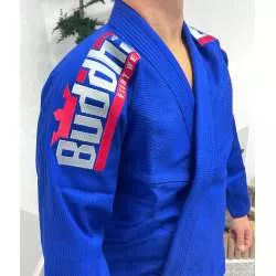 Kimono BJJ Buddha V3 deluxe (bleu) 2