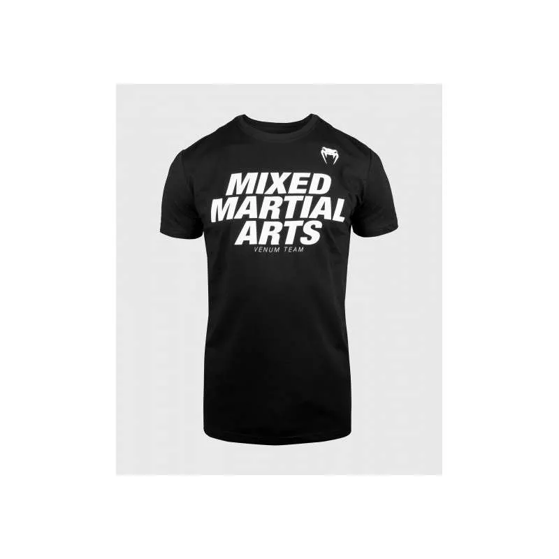 Venum t-shirt MMA noir blanch