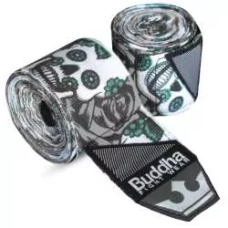 Bandages de boxe Buddha mexican (noir)