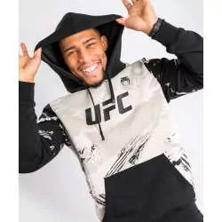 Sweat-shirt à capuche Venum UFC (sable/noir)