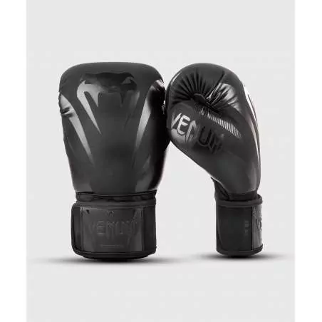 Gants de boxe Venum impact noir noir