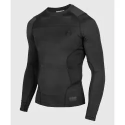 Venum rashguard grappling g-fit (black/black)2