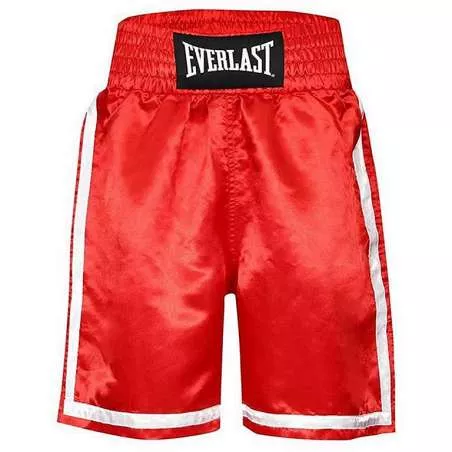 Pantalons de boxe Everlast competition (rouge)