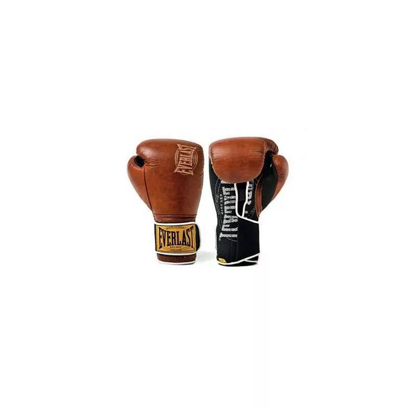 Gants de boxe Everlast 1910 class training (marron)