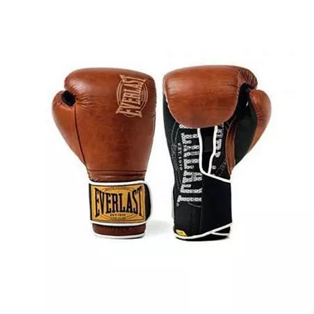 Gants de boxe Everlast 1910 class training (marron)