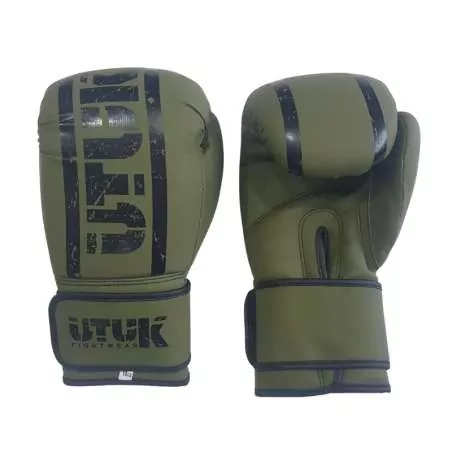 Gants de boxe vert militaire Utuk top