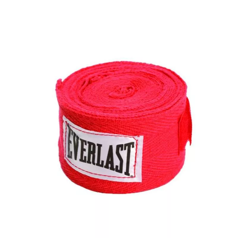 Bandages de boxe Everlast 457cms (rouge)