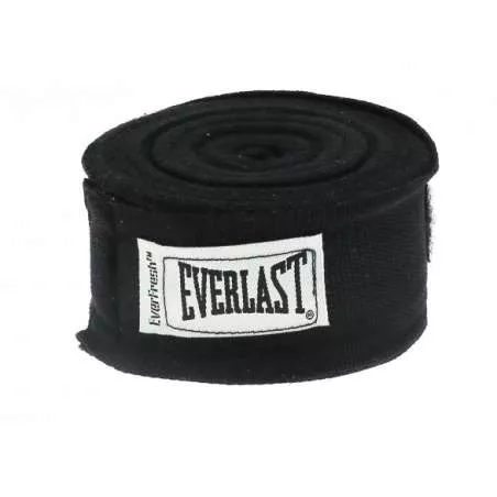 Bandages muay thai Everlast 457cms (preto)