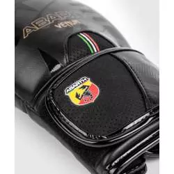 Gants de boxe Venum abarth (noir/or)3