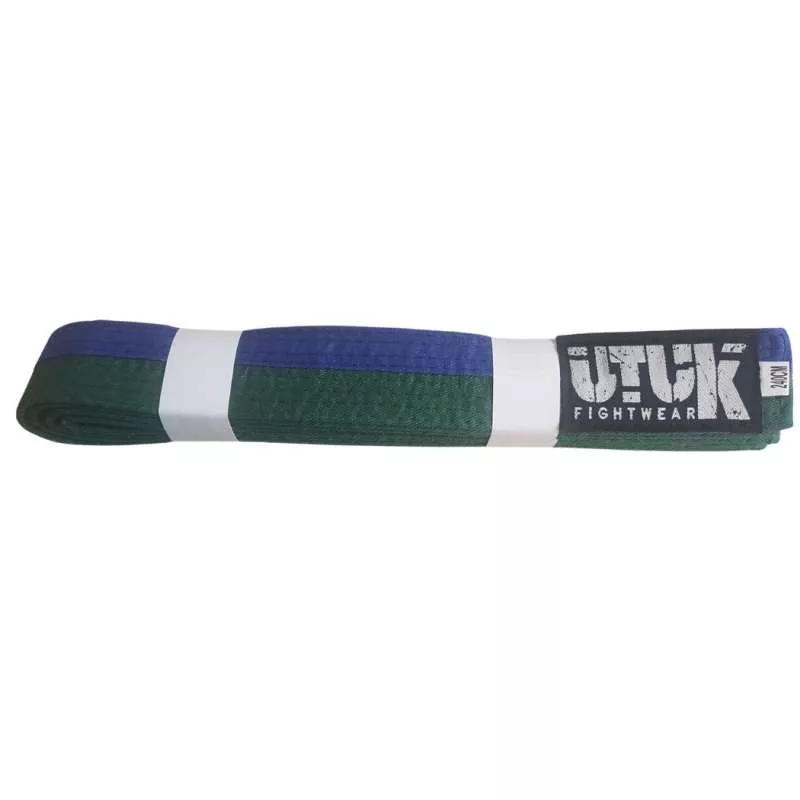 Ceinture de judo Utuk (vert/bleu)