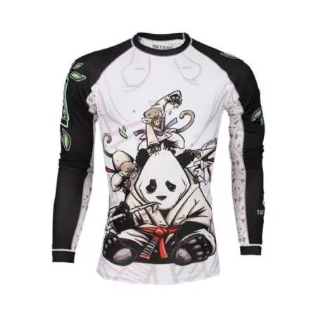 Rashguard BJJ Tatami gentle panda (manches longues)